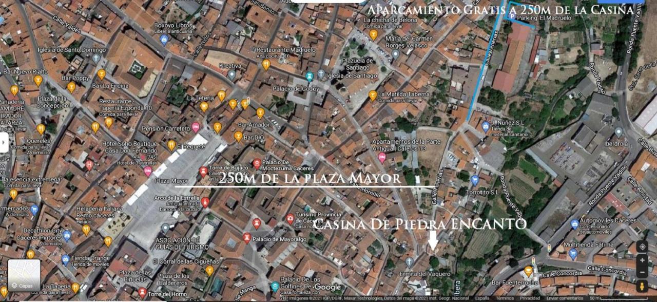 La Casina De Piedra Encanto - Parte Antigua De Caces Eksteriør bilde